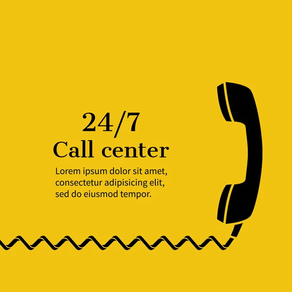 Call center, suporte —  Vetores de Stock