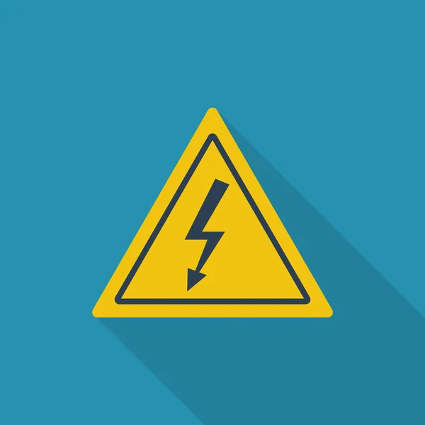 电压危险的信号 — 图库矢量图片