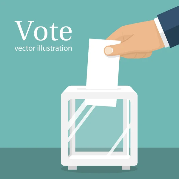 Ψηφοφορίας, εκλογή έννοια — Διανυσματικό Αρχείο