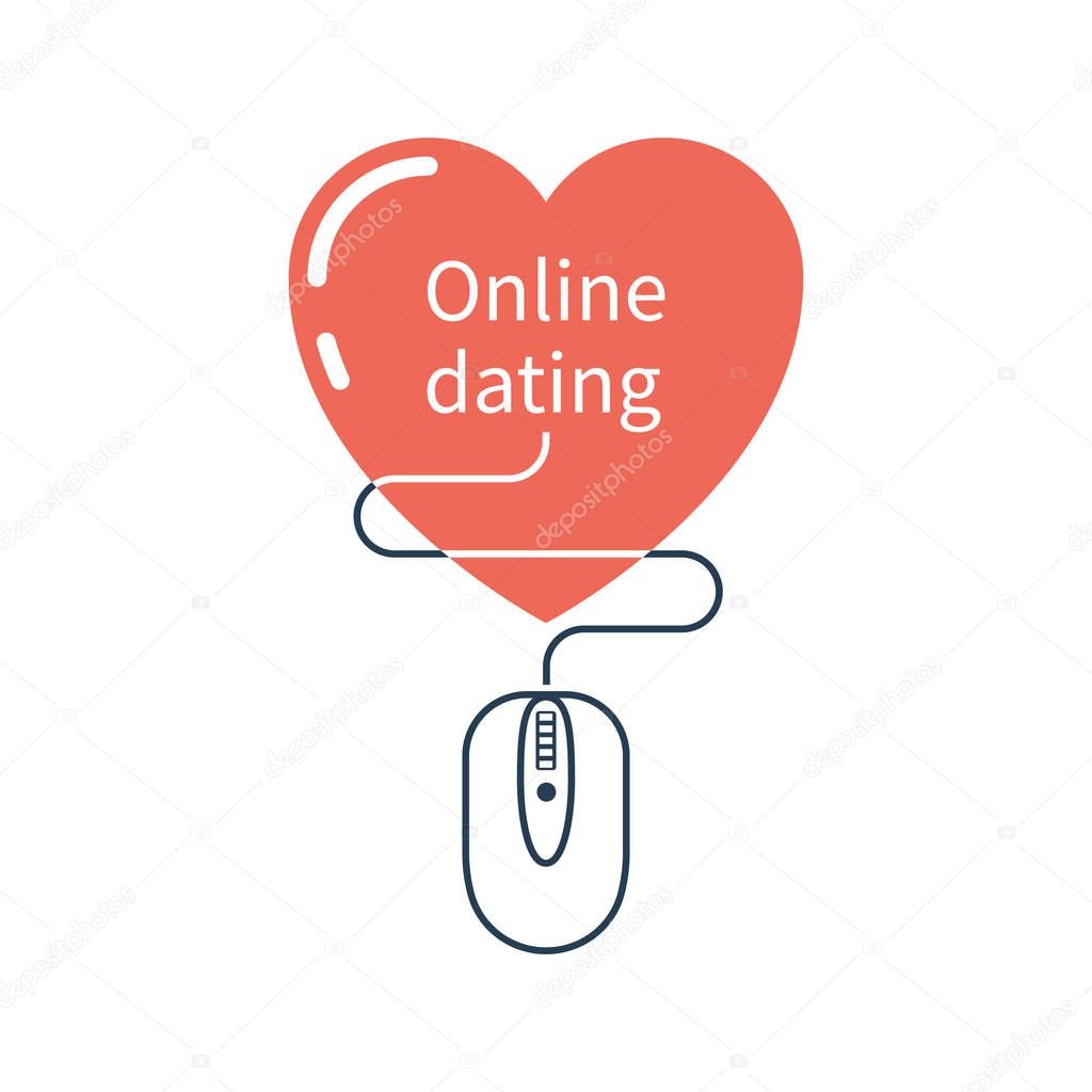 Online dating concept
