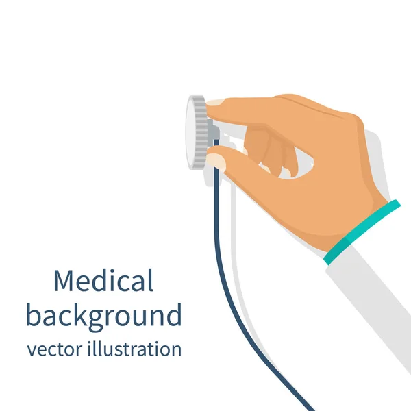 Begreppet medicinsk bakgrund — Stock vektor