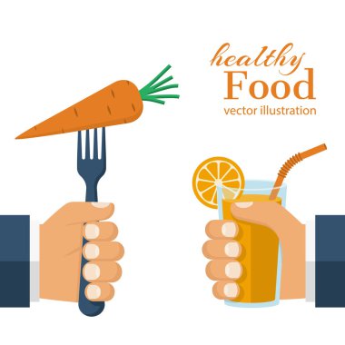 sağlıklı gıda konsepti.