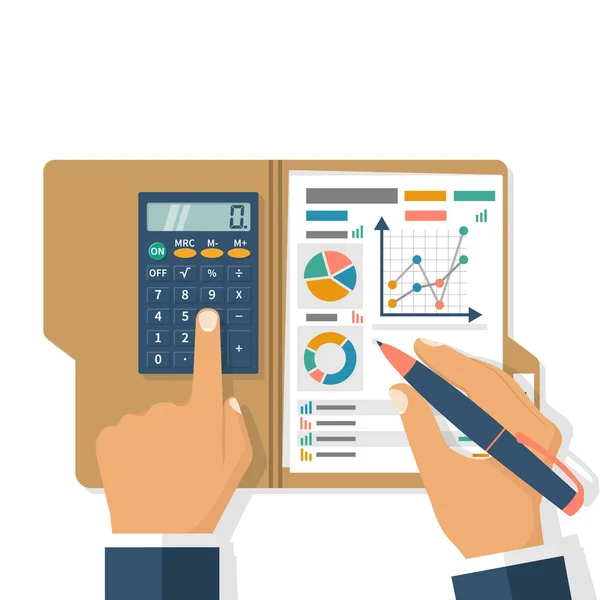 Concepto de planificación empresarial — Archivo Imágenes Vectoriales