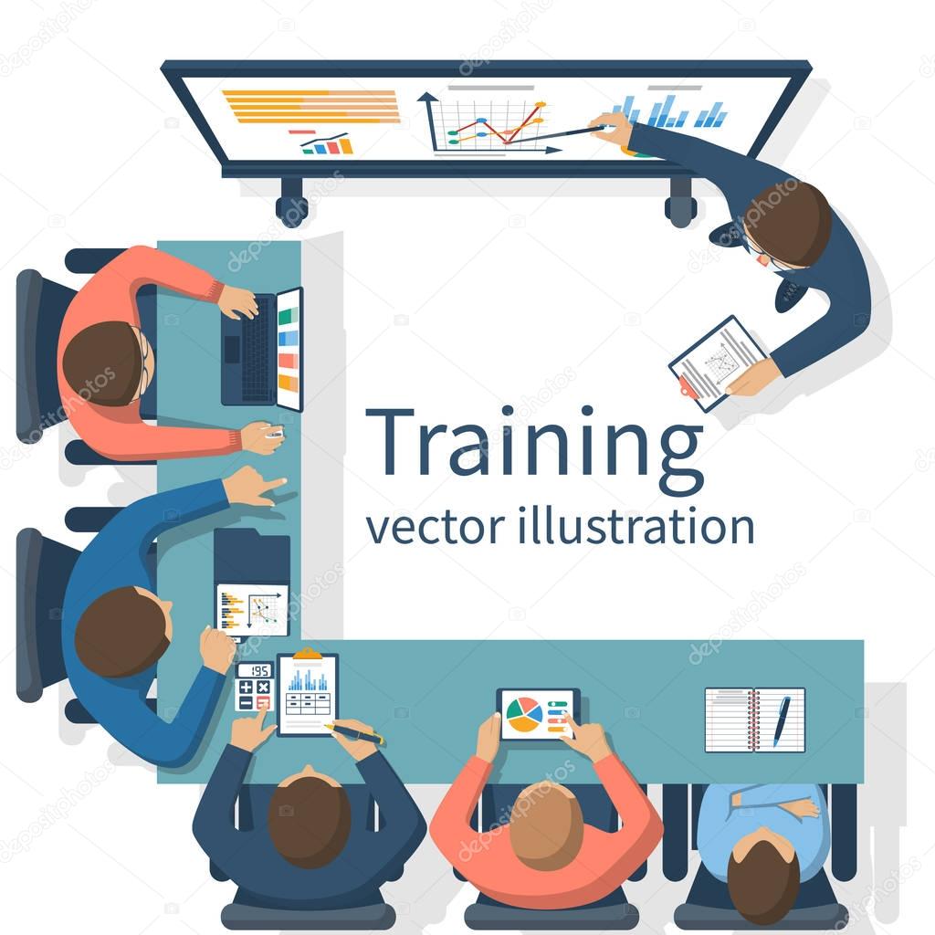 Business training concept