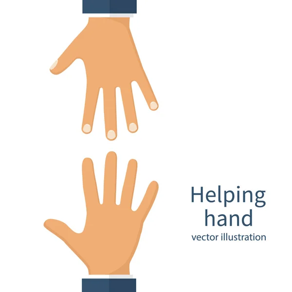 Pomocna koncepcja rąk — Wektor stockowy