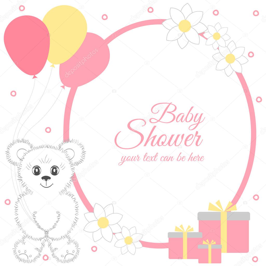 Baby shower girl