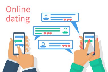 Online Arkadaşlık kavramı.