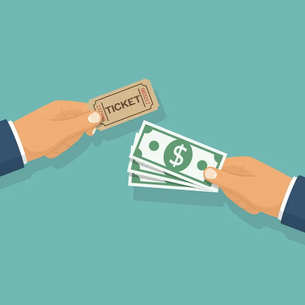 Hand giving receipt bill Stock Vector Image by ©royalty 133023558