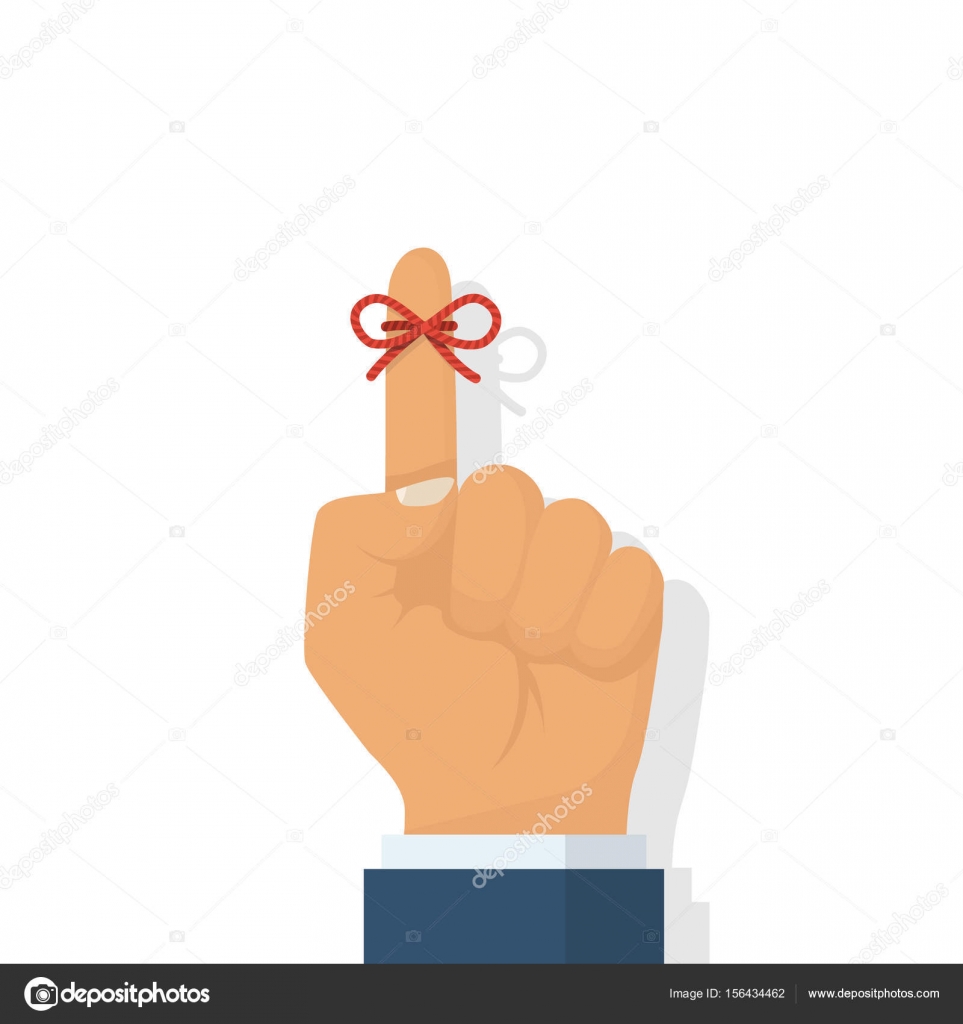 Ícone de lembrete. fita vermelha Vetor de ©threecvet.gmail.com 156434462, image size:963x1024