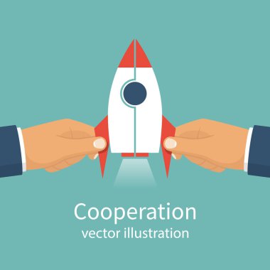 İşbirliği kavramı vektör