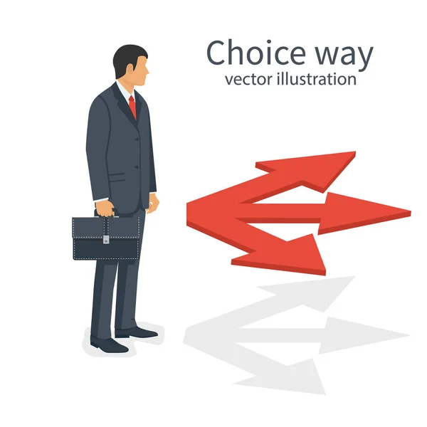 Choice sätt koncept — Stock vektor
