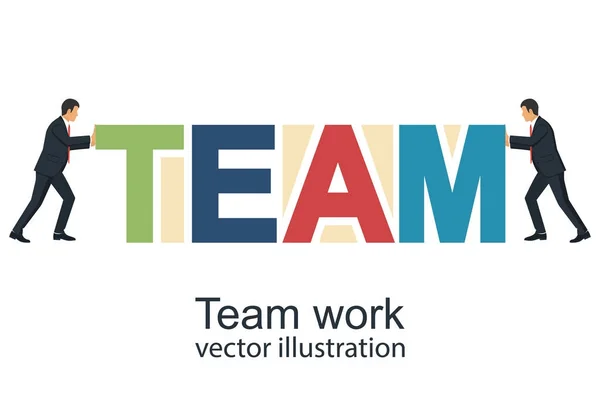 Team begreppet vektor — Stock vektor