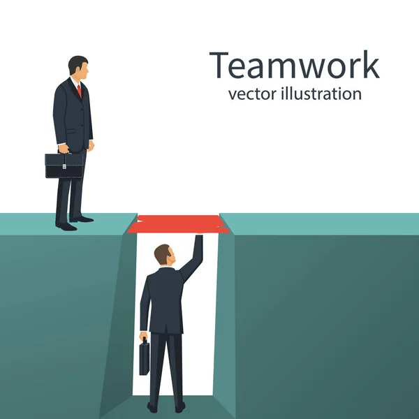 团队合作的概念向量 — 图库矢量图片