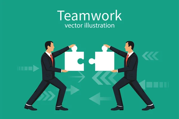 Concepto de trabajo en equipo empresarial — Archivo Imágenes Vectoriales
