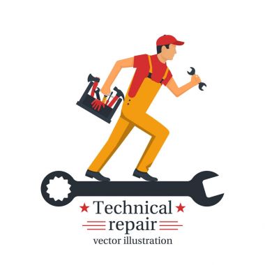 Teknik onarım vektör