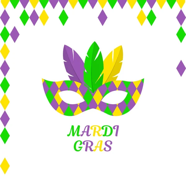 Mardi Gras vecteur — Image vectorielle
