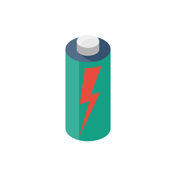 Energie van de batterij. — Stockvector