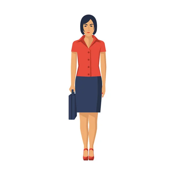 Бізнес-леді дизайн персонажів — стоковий вектор