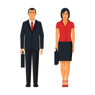iş adamları vektör