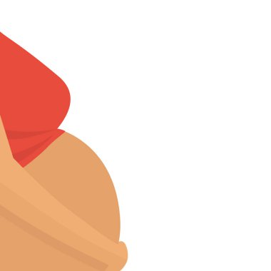 hamile kadın illüstrasyon