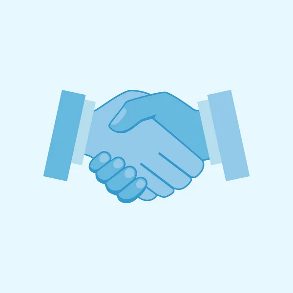 Icono de negocio Handshake — Vector de stock