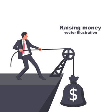 Bir çuval para. Para kazanmak..