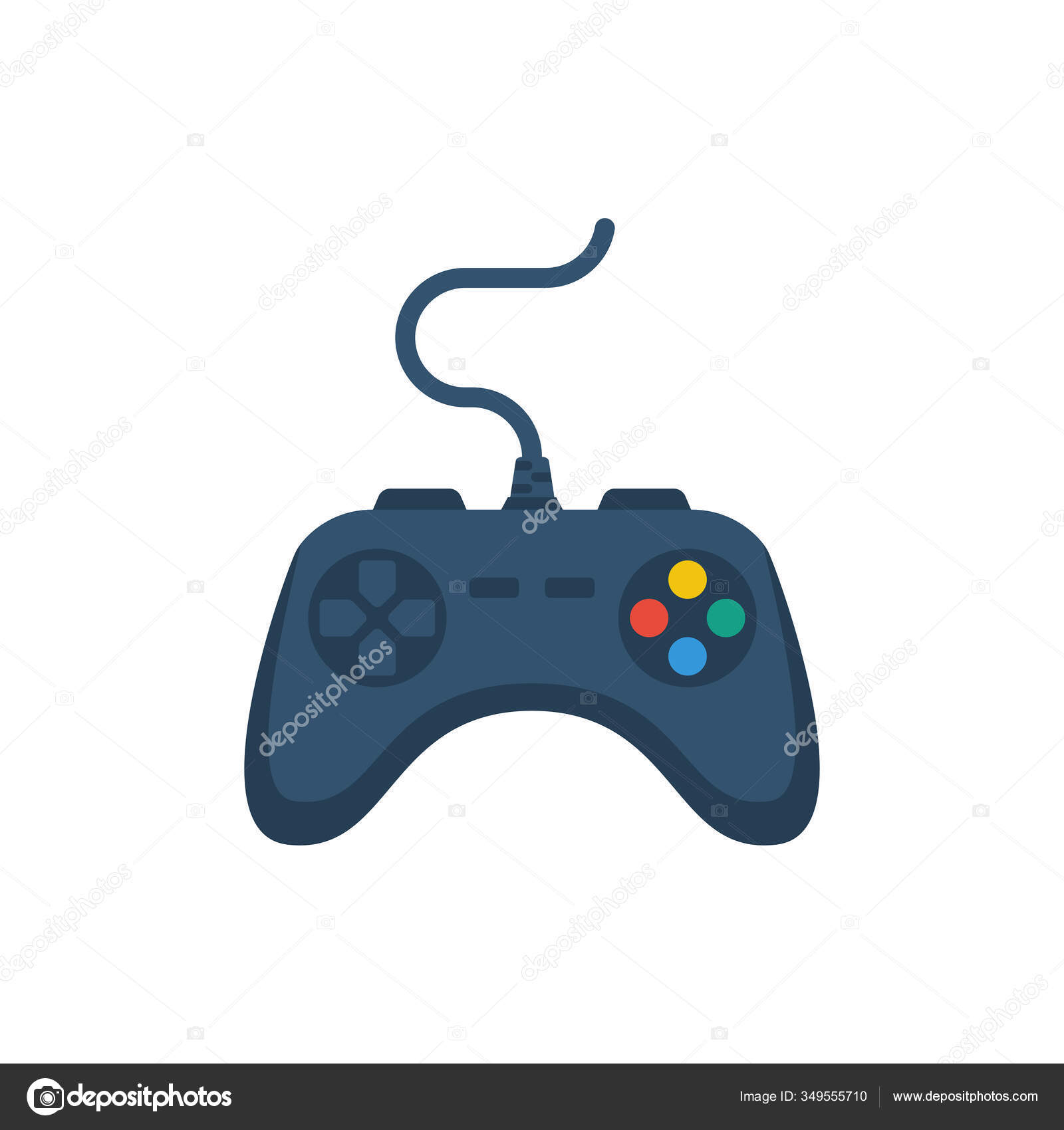 PLAY ONLINE Web Button (video games gamepad joypad control pad) Stock  Vector