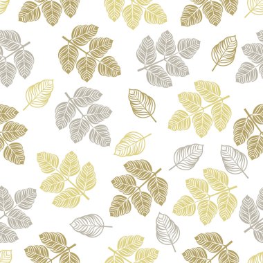 renkli yaprakları ile Seamless Modeli.