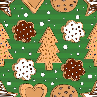 Kurabiyelerle kusursuz desen