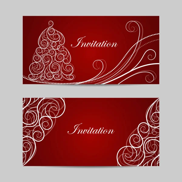 Set di banner orizzontali — Vettoriale Stock