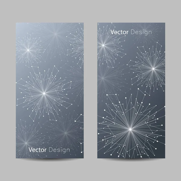 Conjunto de banners verticales — Vector de stock