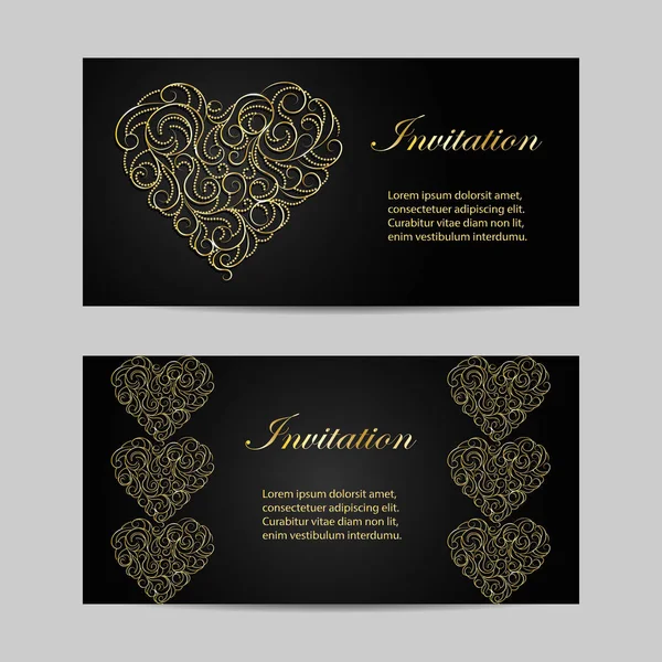 Conjunto de banners horizontales — Vector de stock