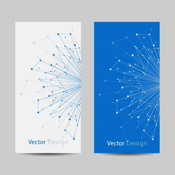 Set of vertical banners — Stock Vector