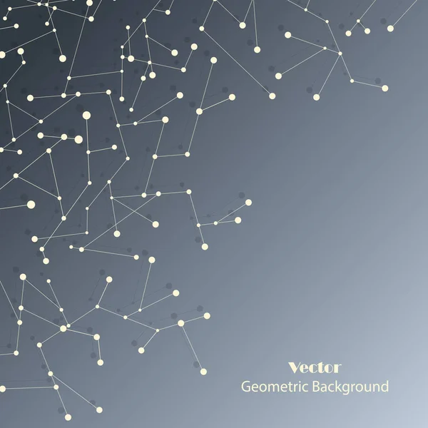Vector geometric background — Stock Vector
