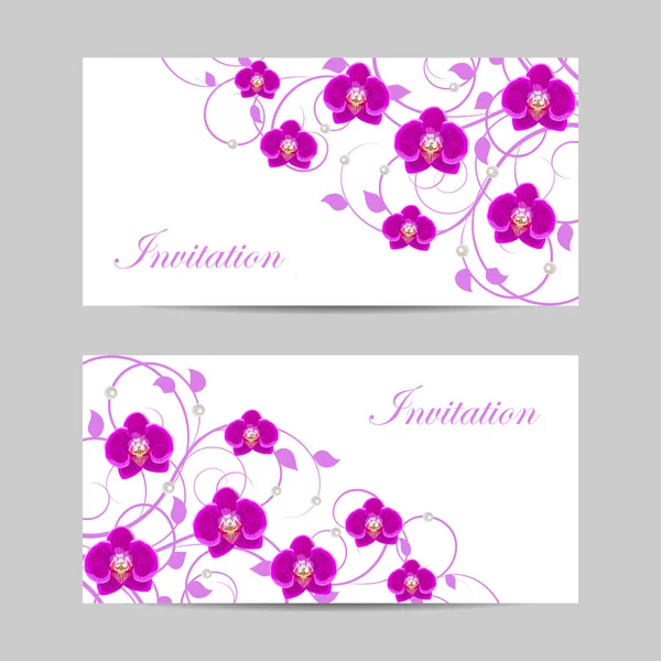 Set di banner orizzontali — Vettoriale Stock