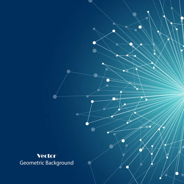 Vektor geometrisk bakgrund — Stock vektor