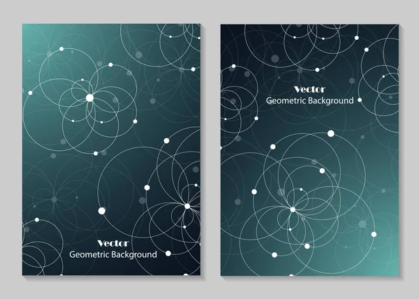 Modernes Broschüren-Cover-Design — Stockvektor