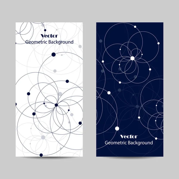 Conjunto de banners verticais — Vetor de Stock