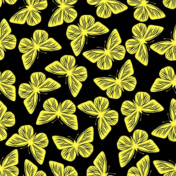 Kelebeklerle kusursuz desen