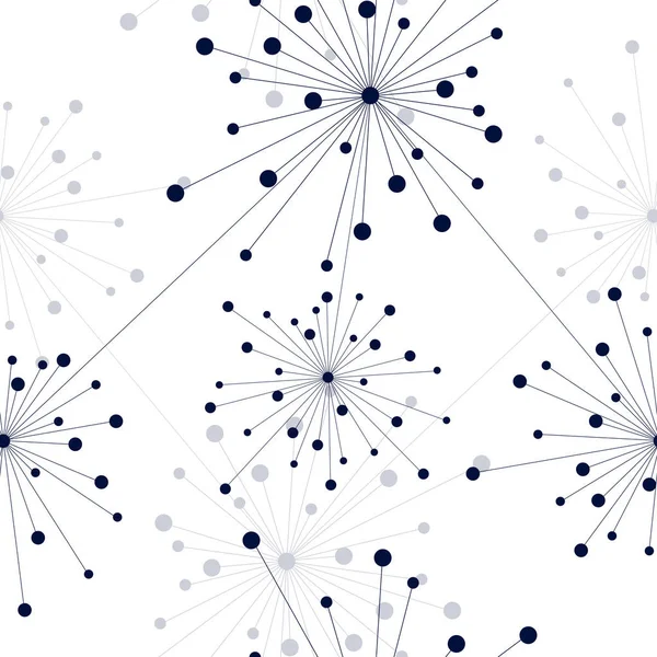 Nahtlose geometrische Muster — Stockvektor