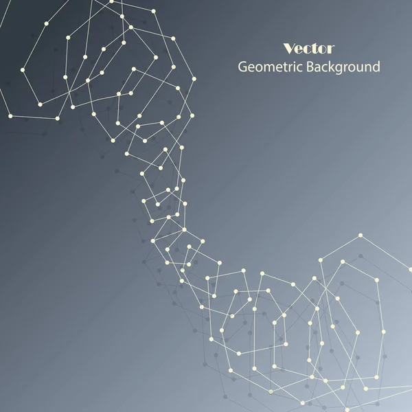 Vektor geometrischer Hintergrund — Stockvektor