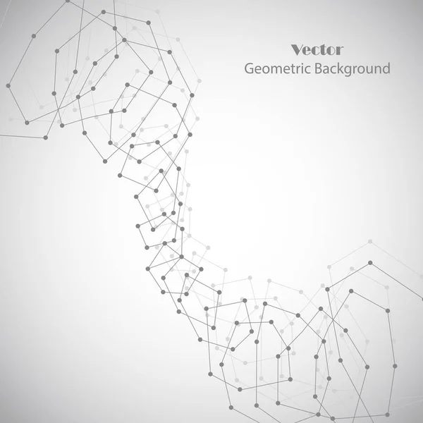 Vektor geometrischer Hintergrund — Stockvektor