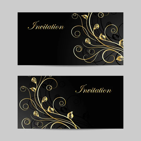 Set di banner orizzontali — Vettoriale Stock