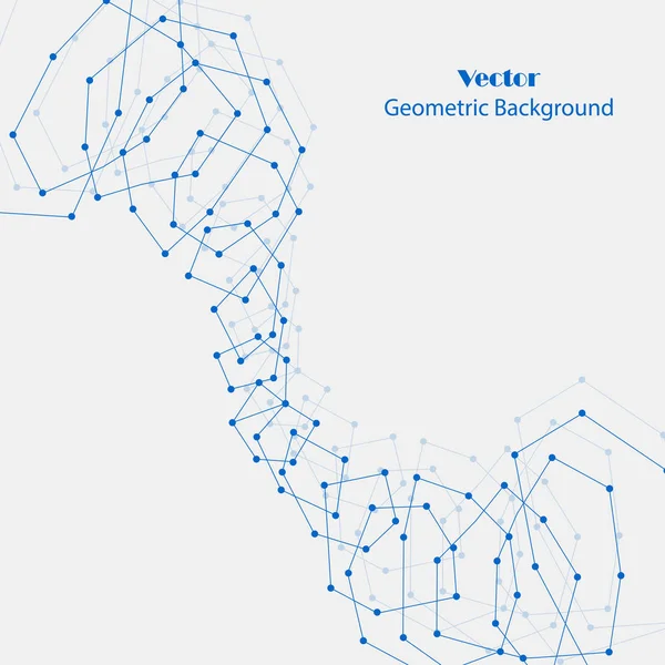 Vektor geometrischer Hintergrund — Stockvektor