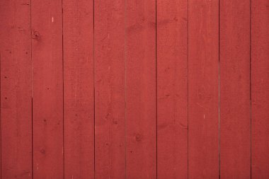 Bergen şehrinde doğal arka plan olarak kullanılan kırmızı desenli ahşap duvar.