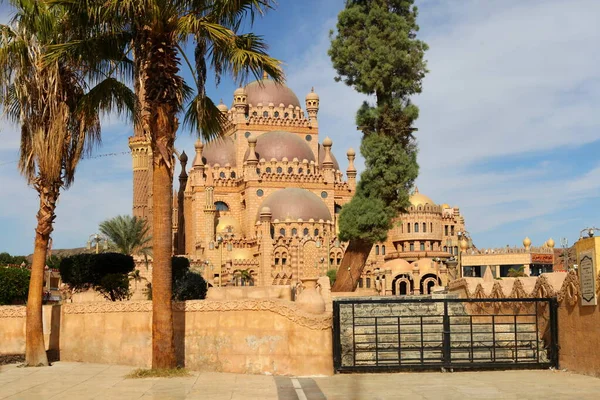 Egypt Sharm Sheikh Detsember 2019 Sahaba Mosque Old City Sharm — Stock Photo, Image