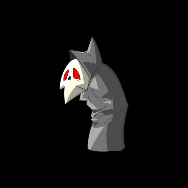 Schattige cartoon grim reaper — Stockvector