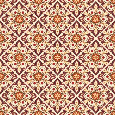 Kusursuz el çizimi mandala deseni.