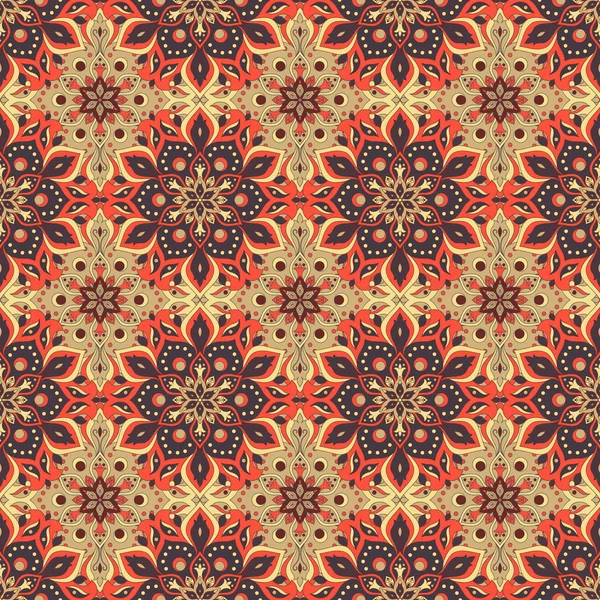 Kusursuz el çizimi mandala deseni.