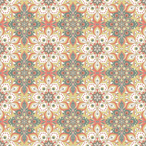 Kusursuz el çizimi mandala deseni.